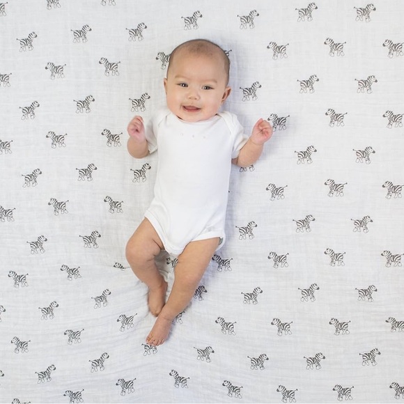 Amazing Baby Muslin Swaddle Zebra Print - Picture 8 of 8